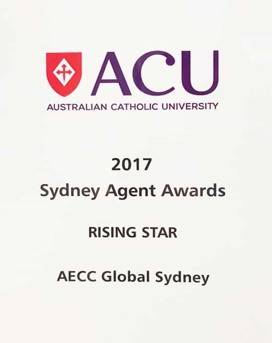 2017 Sydney Agent Awards Rising Star